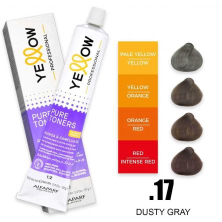 ALFAPARF YELLOW PURE TONERS ASH MATTE .17 100 ml