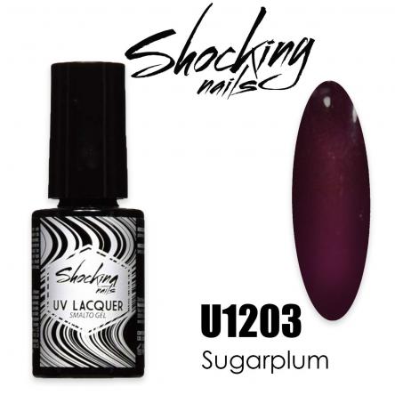 Shocking nails uv lacquer 7 ml sugar plum
