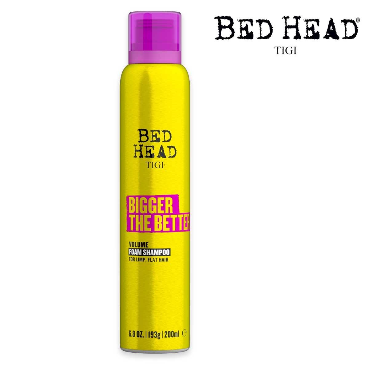 TIGI BIGGER THE BETTER SHAMPOO FOAM 200 ml