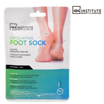 Dc institute exfoliating foot sock