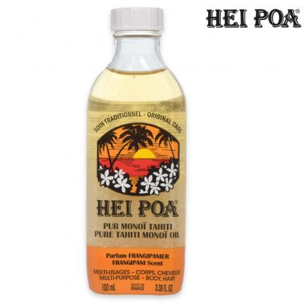 Hei poa pur monoi tahiti parfum frangipanie 100 ml