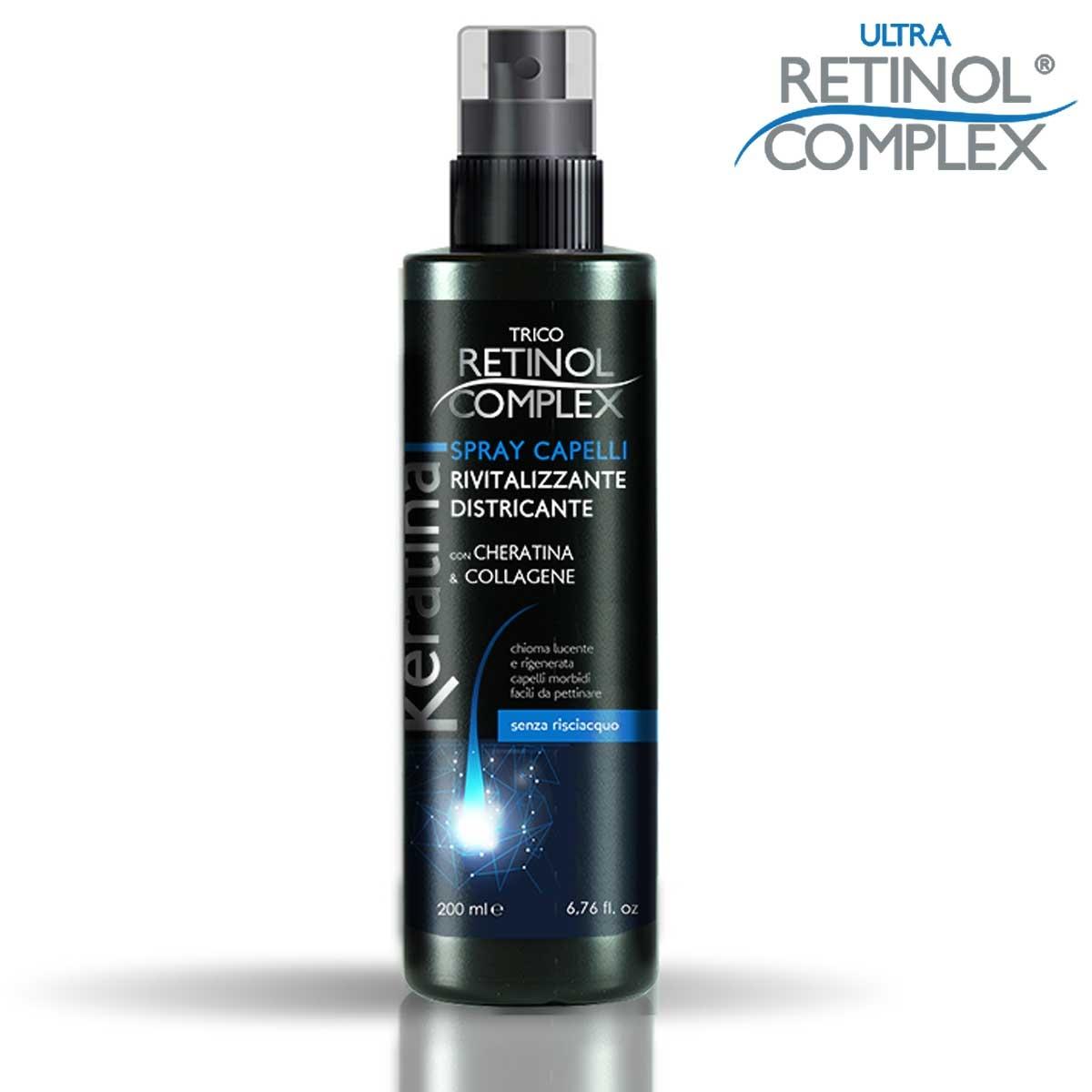 Keratin complex spray capelli con cheratina & collagene districante 200 ml