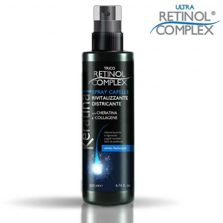 Keratin complex spray capelli con cheratina & collagene districante 200 ml