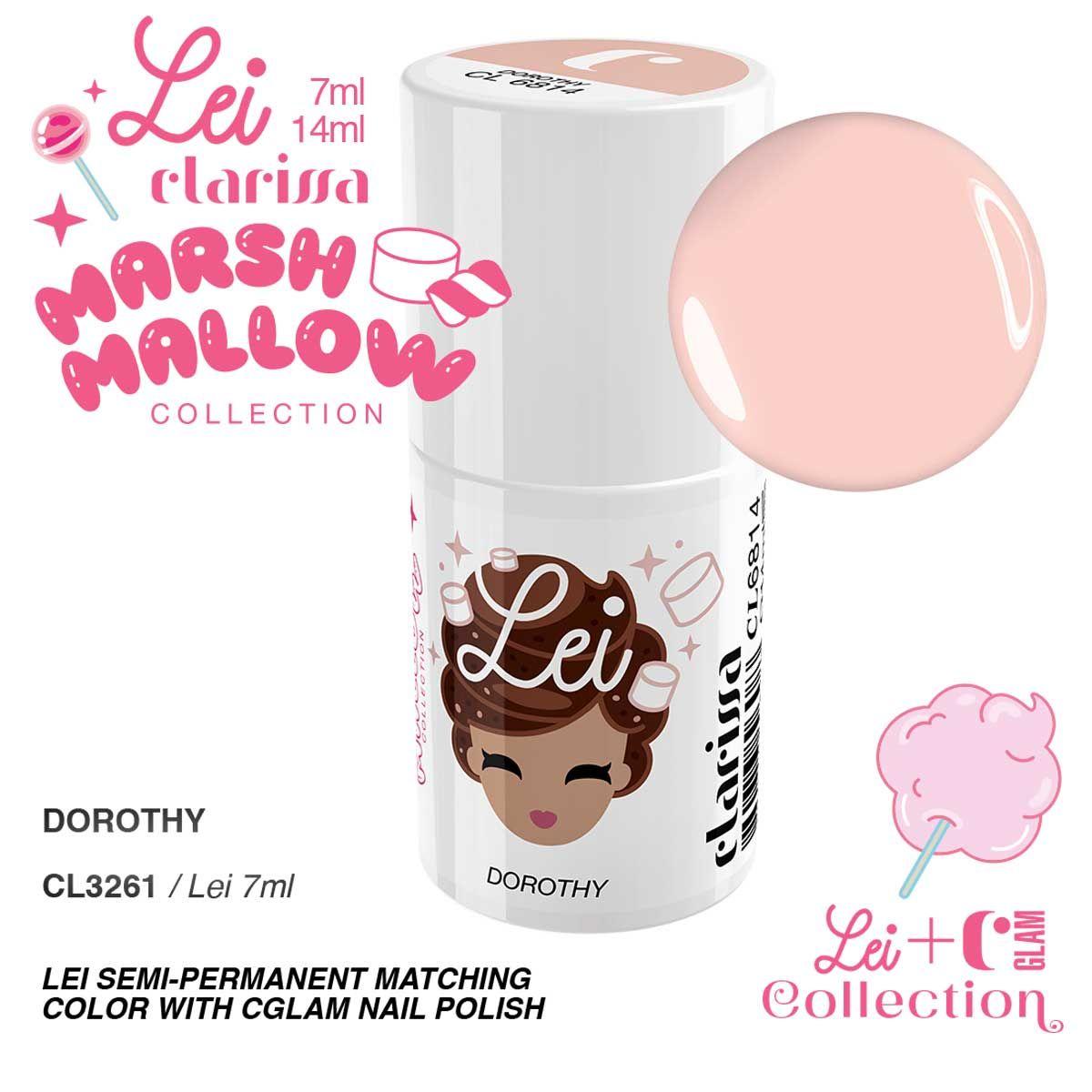 Clarissa smalto semipermanente tpo free 7 ml  dorothy
