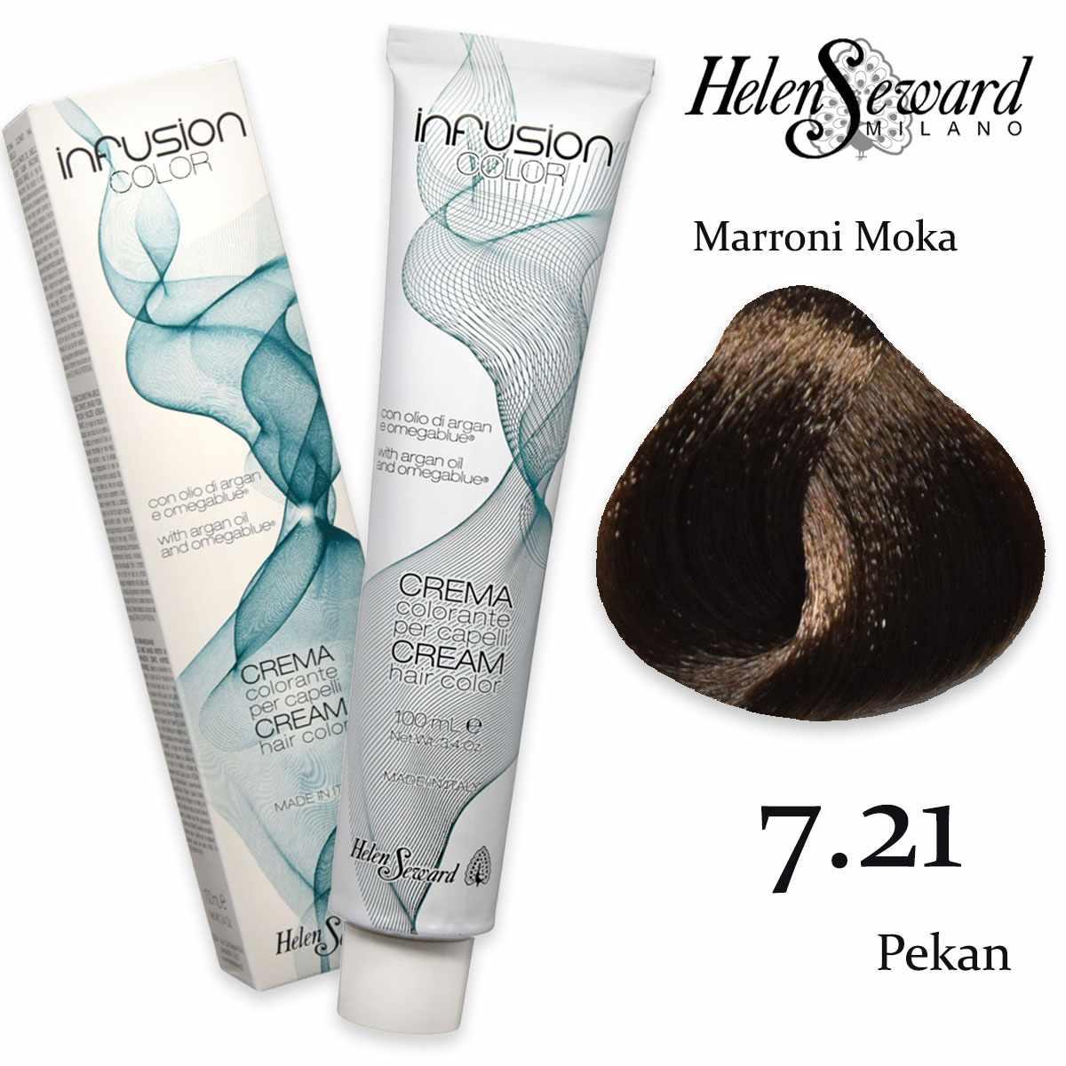 Infusion color 100 ml pecan biondo beige cenere