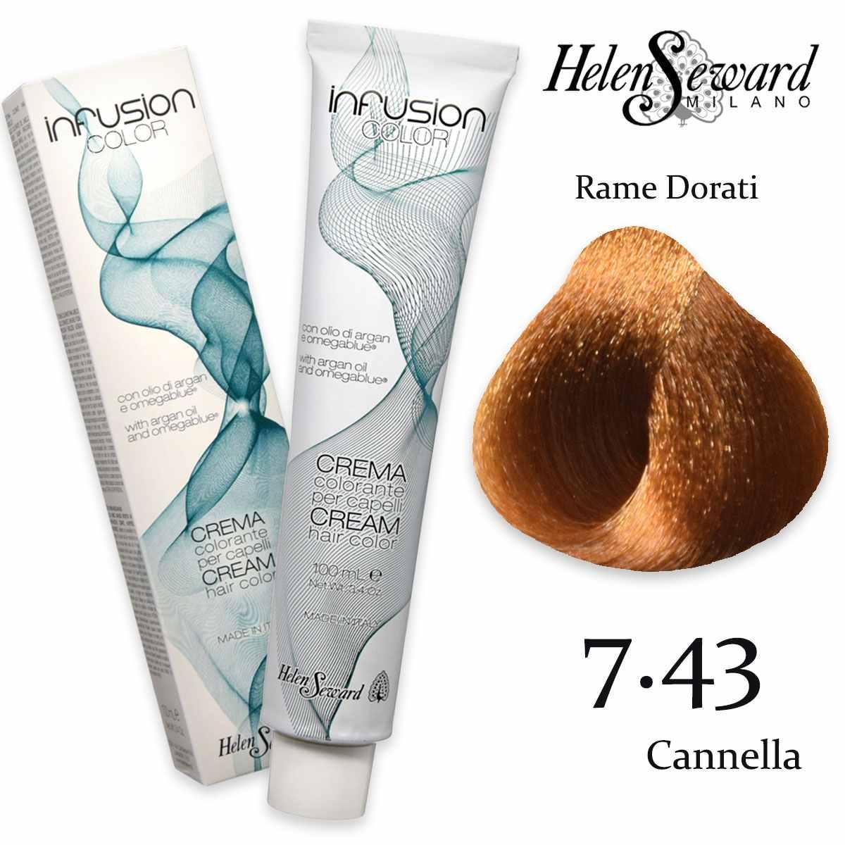 Infusion color 100 ml cannella biondo rame dorato