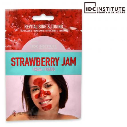 Idc face mask strawberry revitalising & toning 23 g