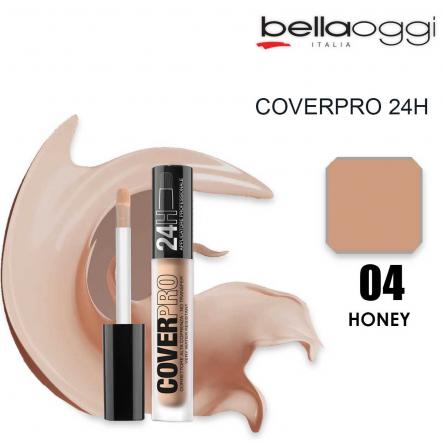 Bella oggi cover pro 24h correttore alta coprenza honey