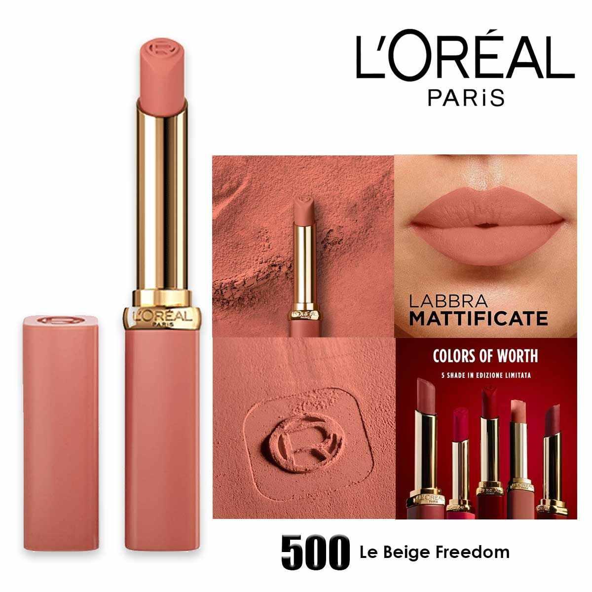 L'oreal color of worth 500 le beige freedom
