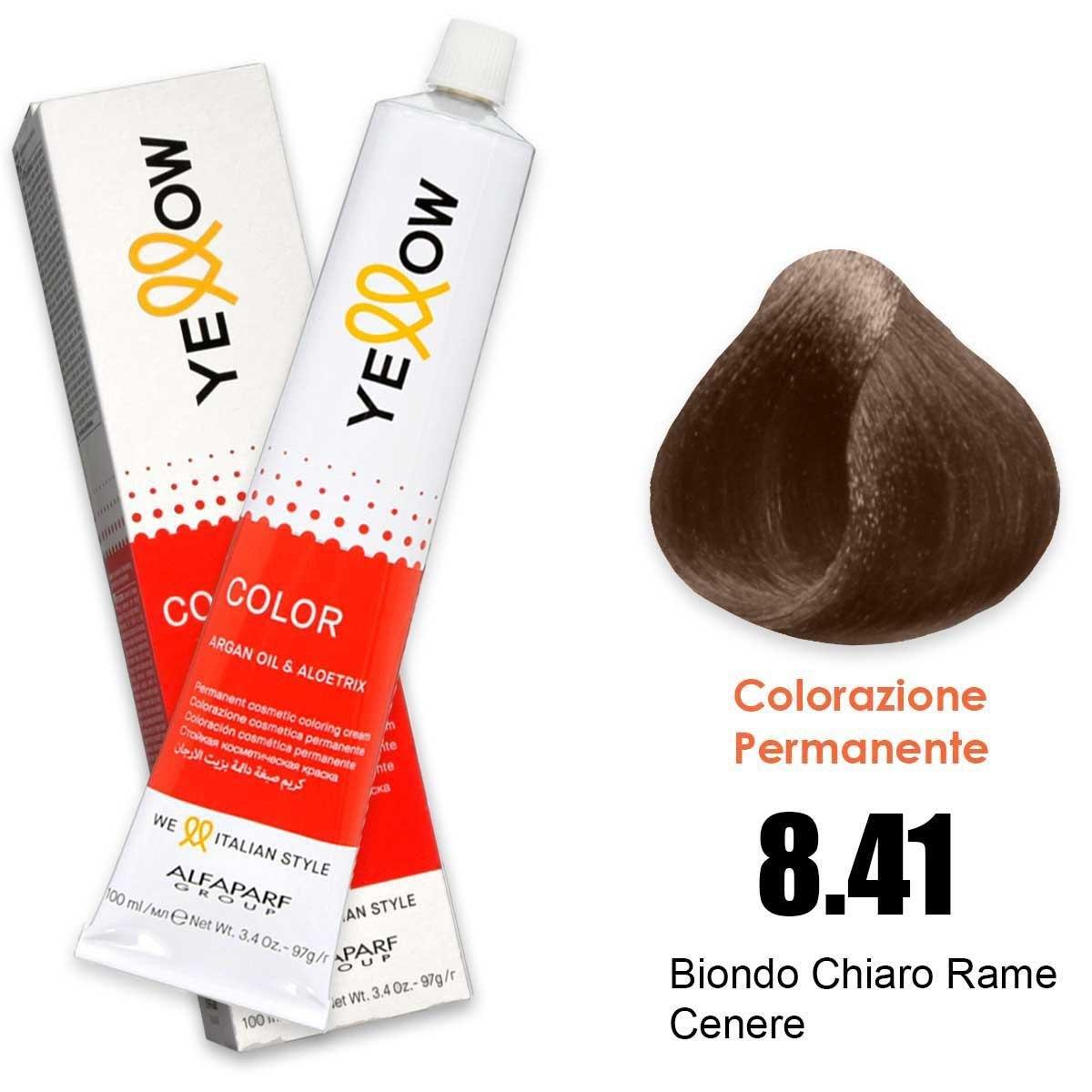 Alfaparf yellow color permanent 8.41 100ml