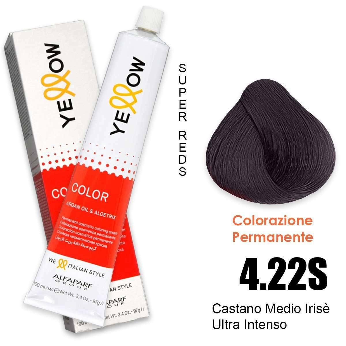 Alfaparf yellow color permanent 4.22s 100ml