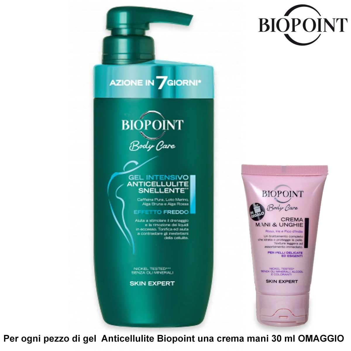Biopoint gel anticellulite freddo 400ml