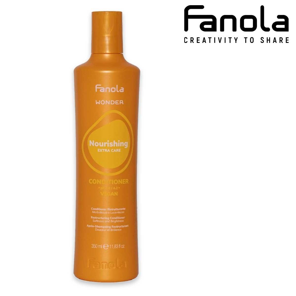 Fanola conditioner ristrutturante morbidezza e lucentezza 350 ml