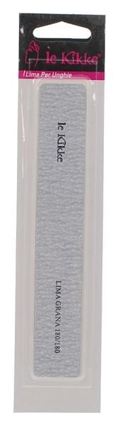 Lima rett. grigia x unghie grana 180/180