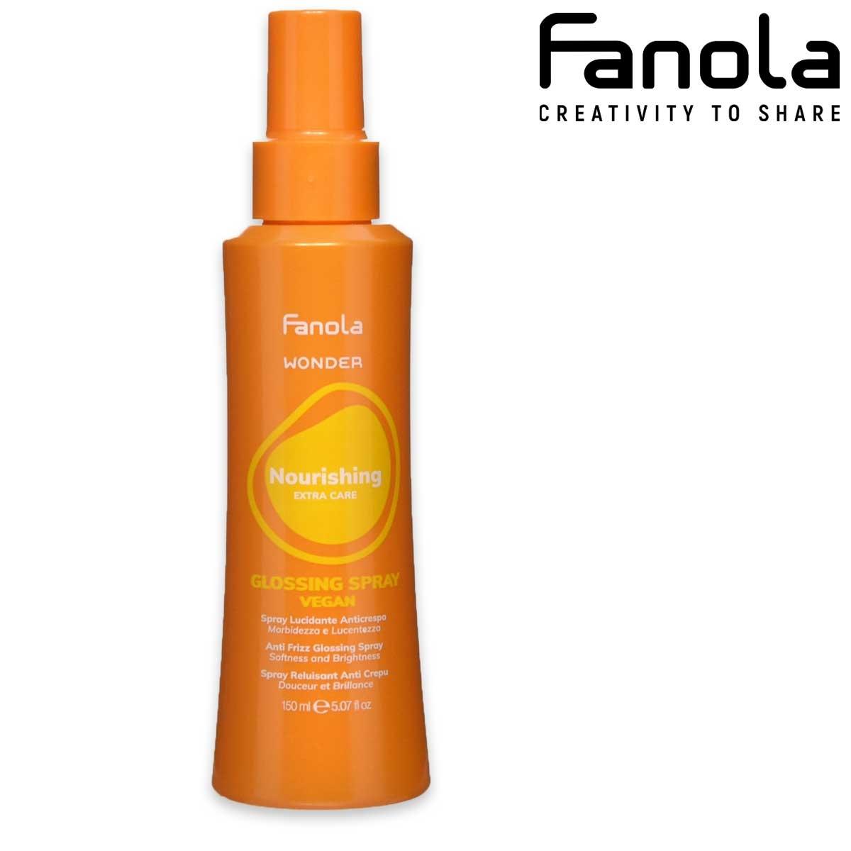 Fanola spray lucidante ristrutturante morbidezza e lucentezza 150 ml