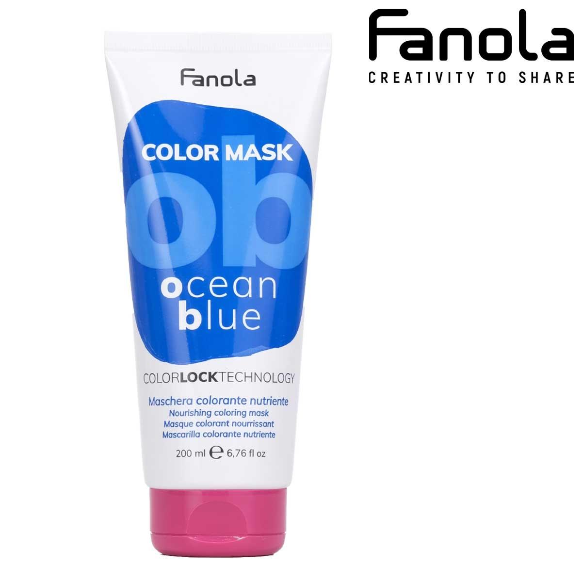 Fanola color mask ocean blue 200 ml