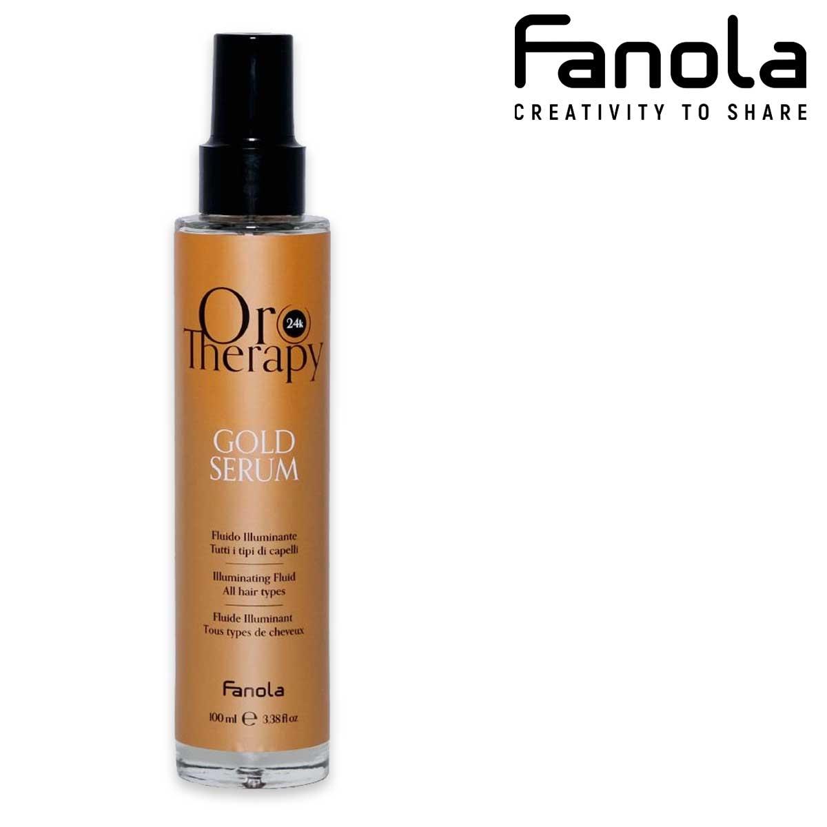 Fanola orotherapy gold fluido illuminante 100 ml