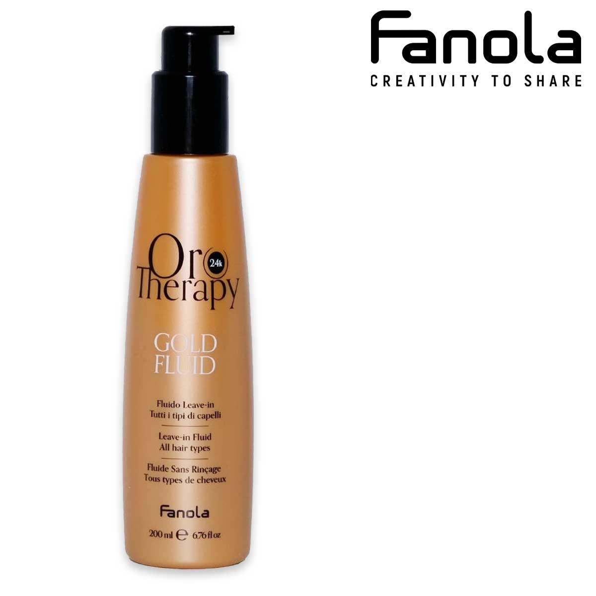 Fanola orotherapy gold crema illuminante senza risciacquo 200 ml