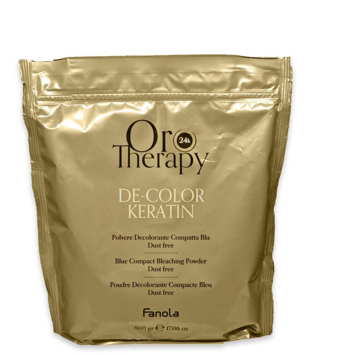 Fanola orotherapy de-color keratin 500 gr
