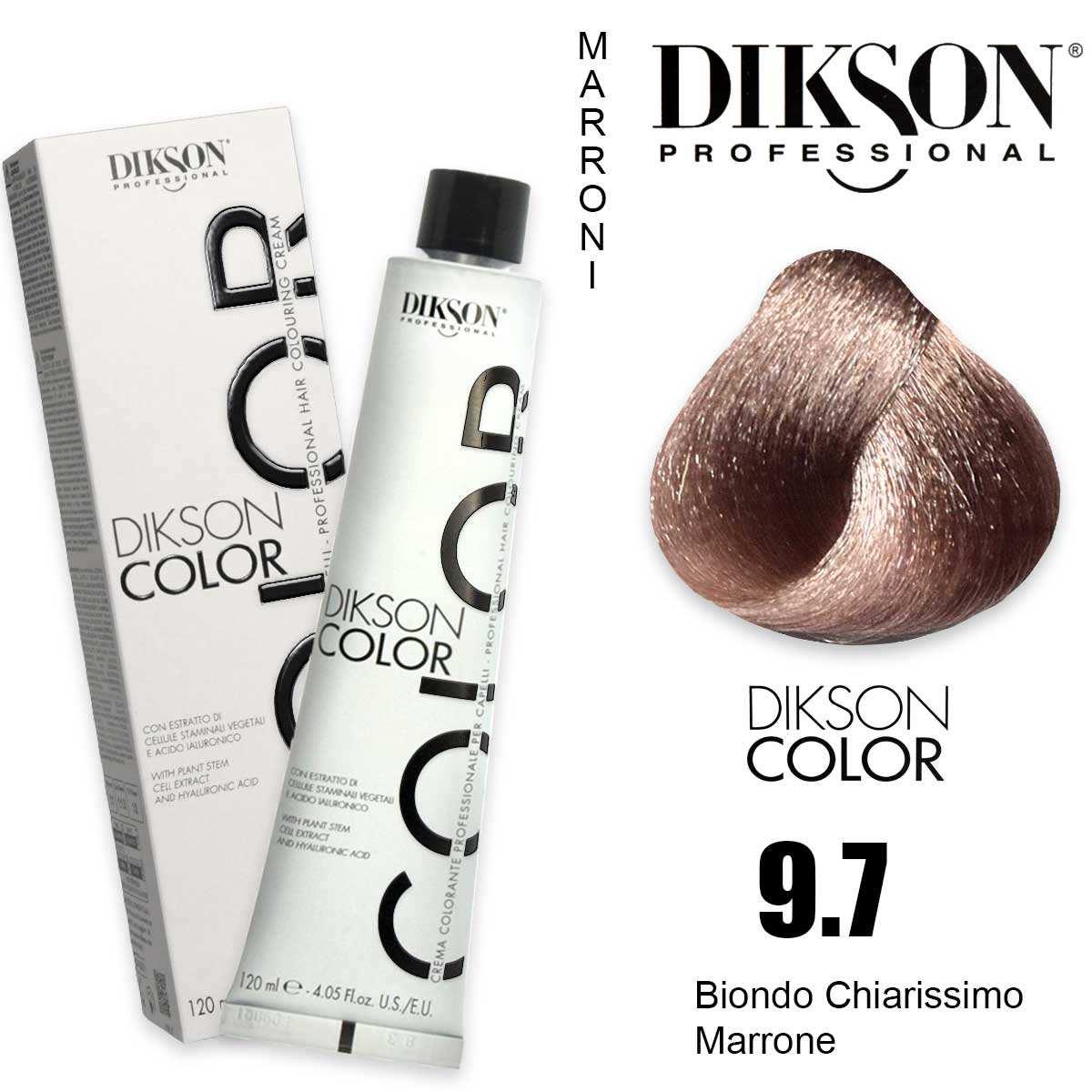 Dikson color 120 ml  9.7 biondo chiarissimo marrone