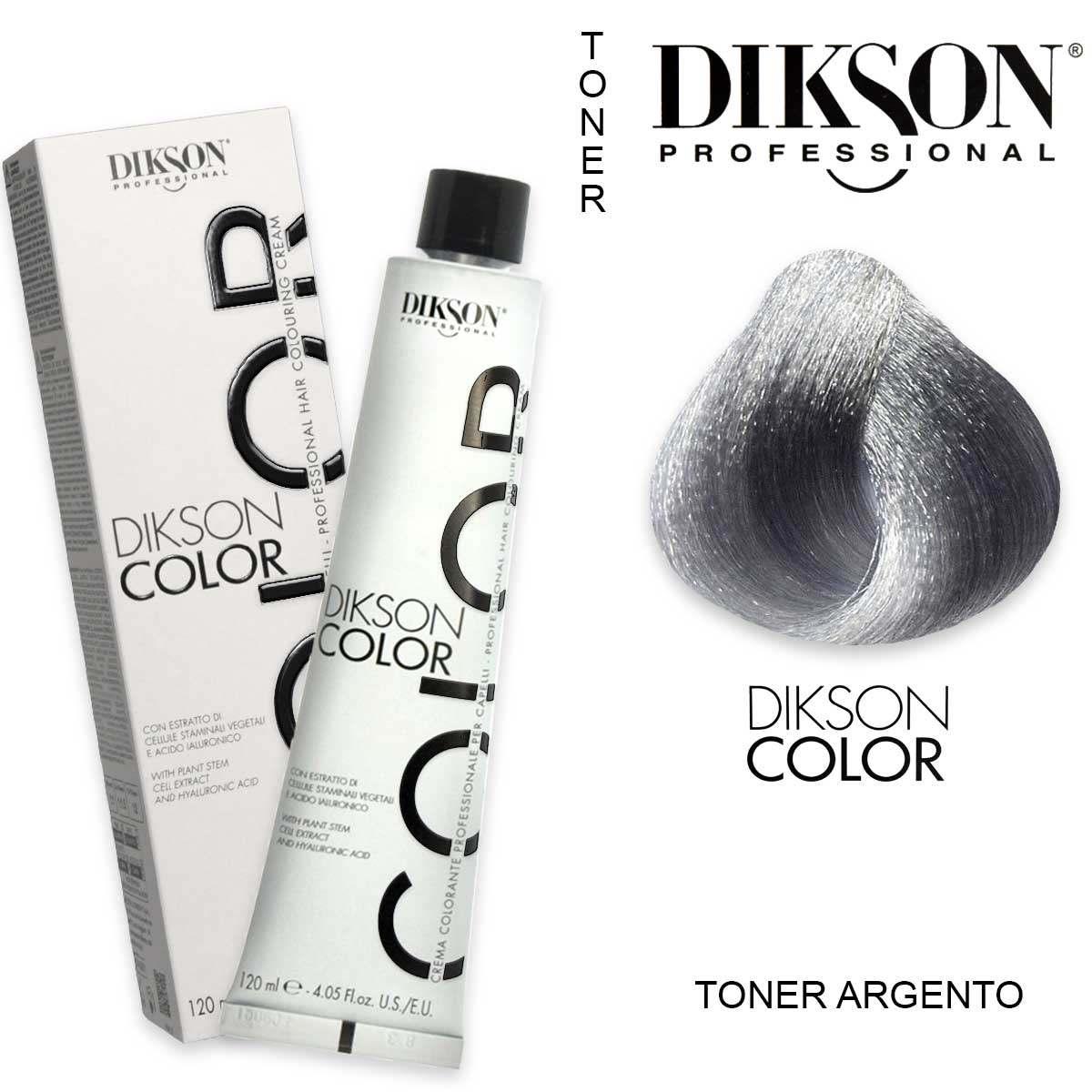 Dikson color 120 ml  toner argento