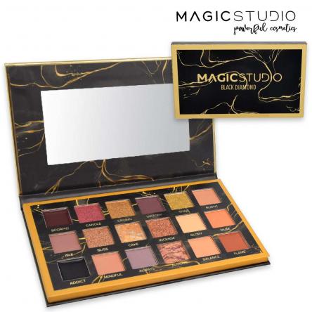 Magic studio black diamond palette 18 eyeshadows