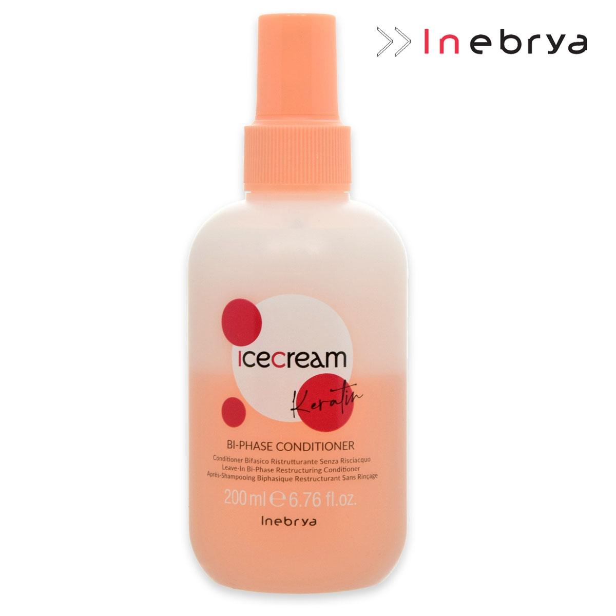 Inebrya restructuring keratin bi-phase conditioner 200 ml