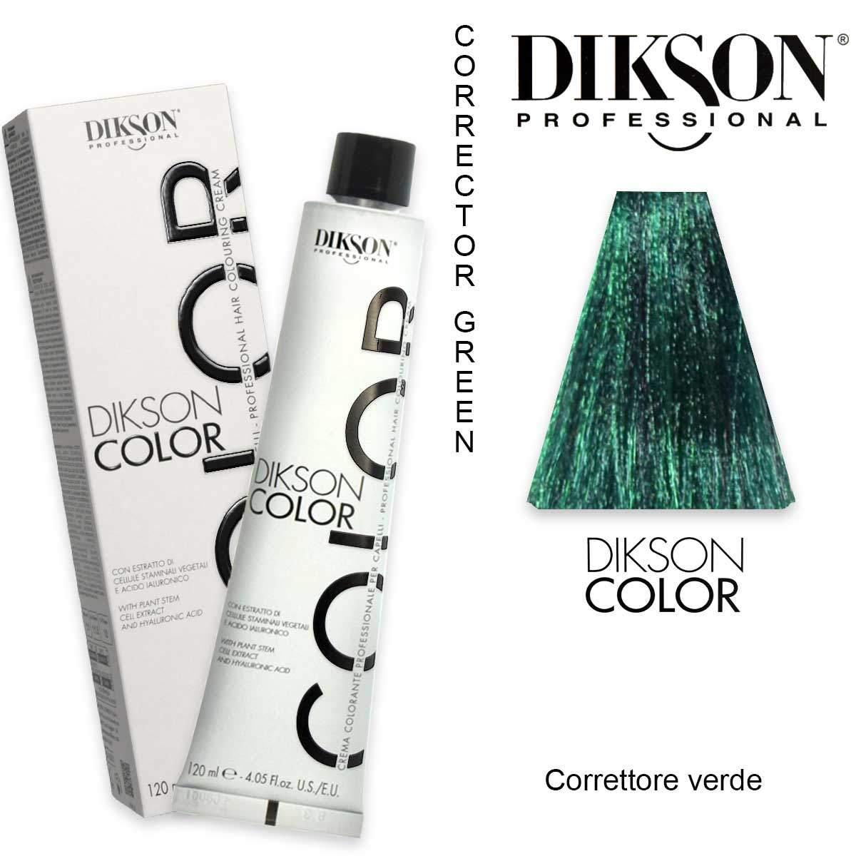 Dikson color dikson color 120 ml correttore verde