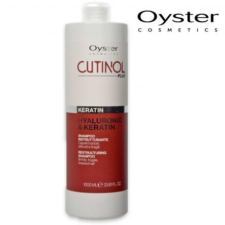 Oyster cutinol plus keratin shampoo 1000 ml.