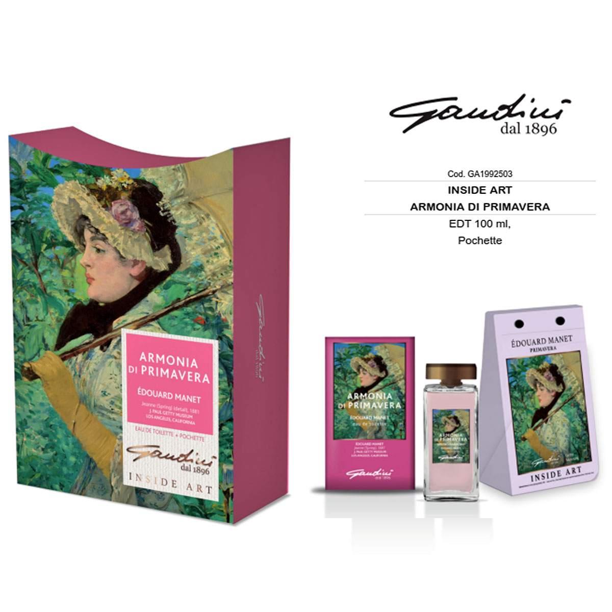 Gandini Inside Art ARMONIA DI PRIMAVERA EDT 100ml + Pochette