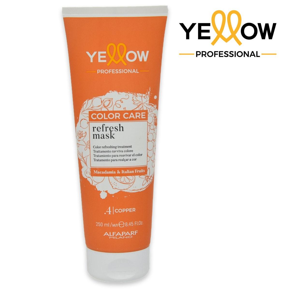 Alfaparf yellow color care pigment mask  4 copper 250ml