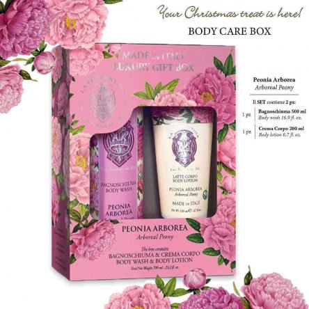 La florentina body care gift peony