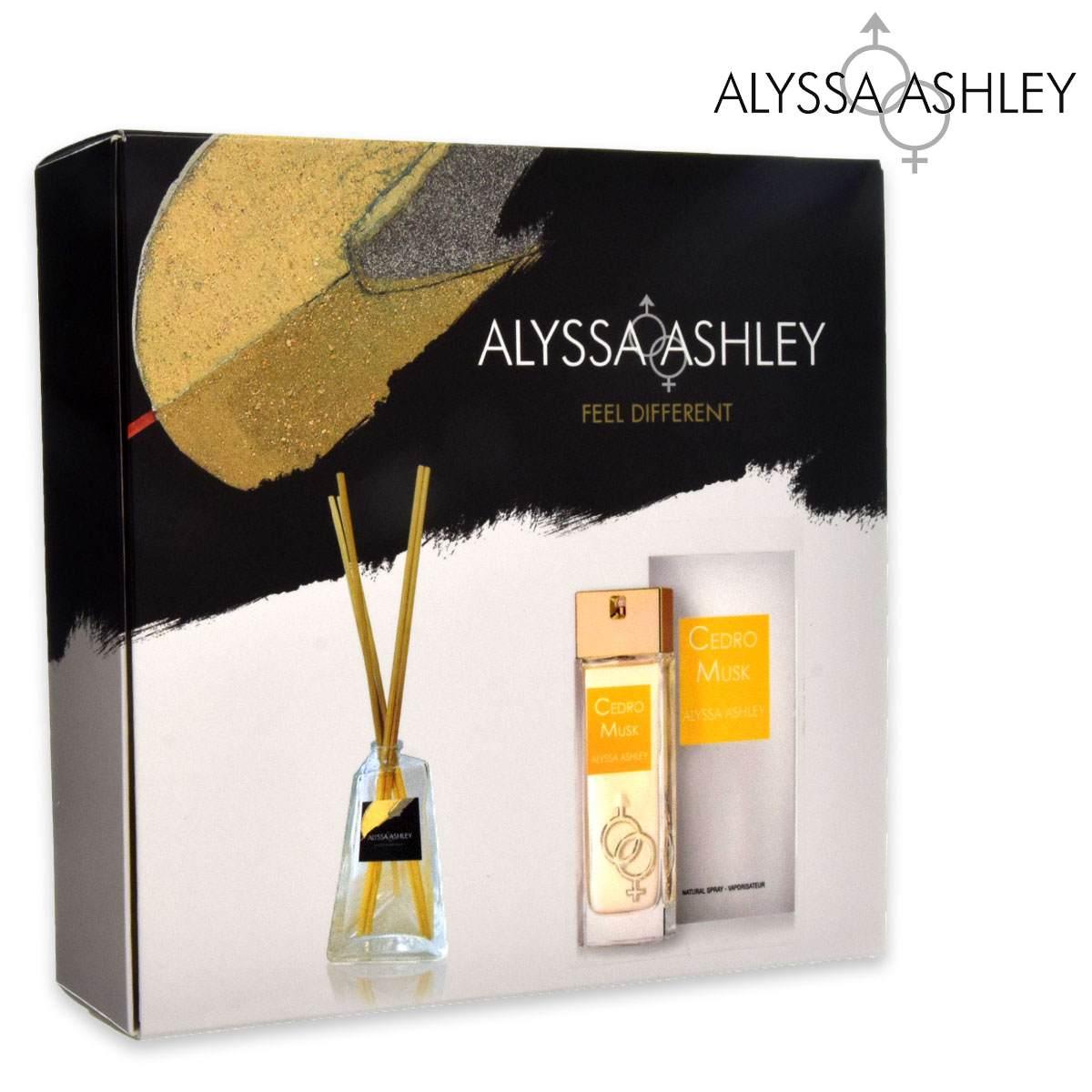 Alyssa ashley cedar musk edp 50ml + fragrance diffuser 50 ml