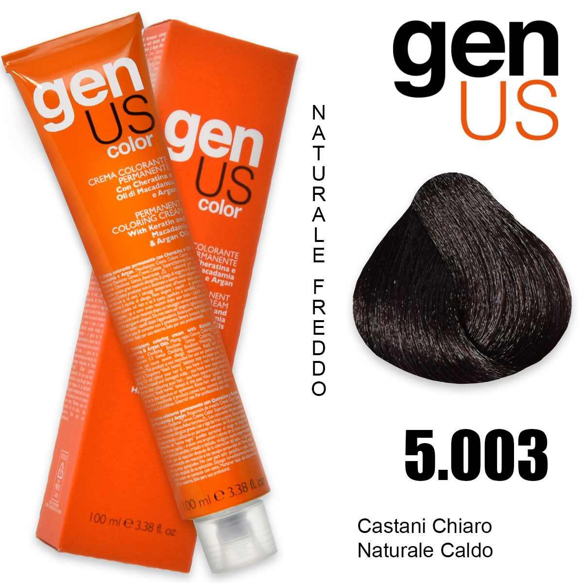 Genus permanent coloring  cream 100 ml 5.003