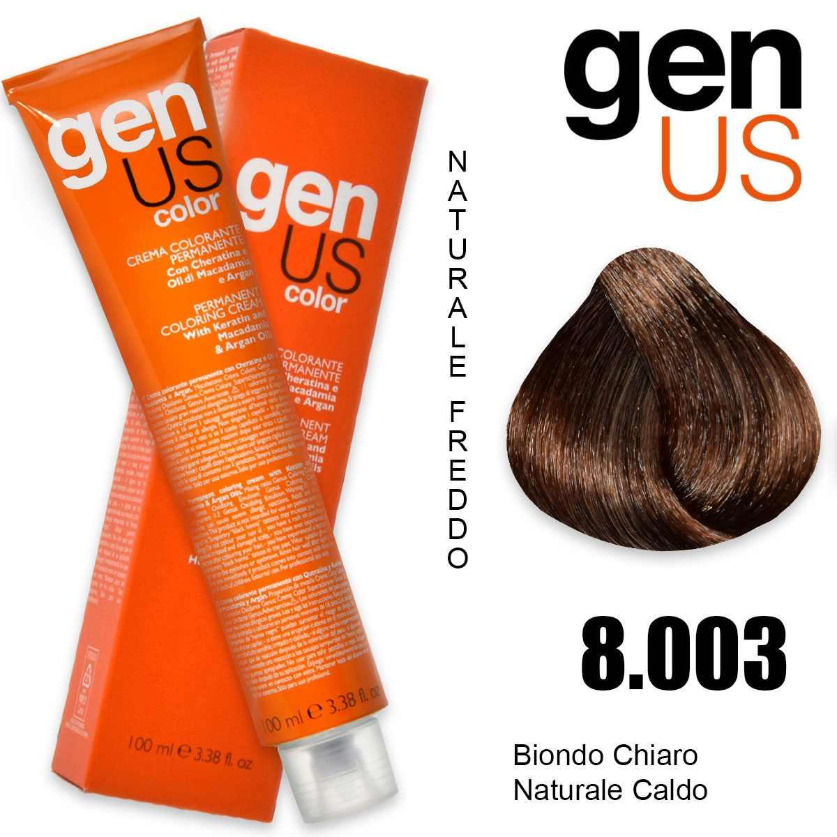 Genus permanent coloring  cream 100 ml 8.003