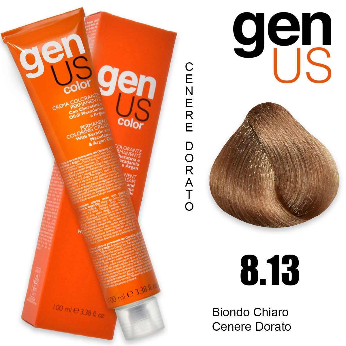 Genus permanent coloring  cream 100 ml 8.13