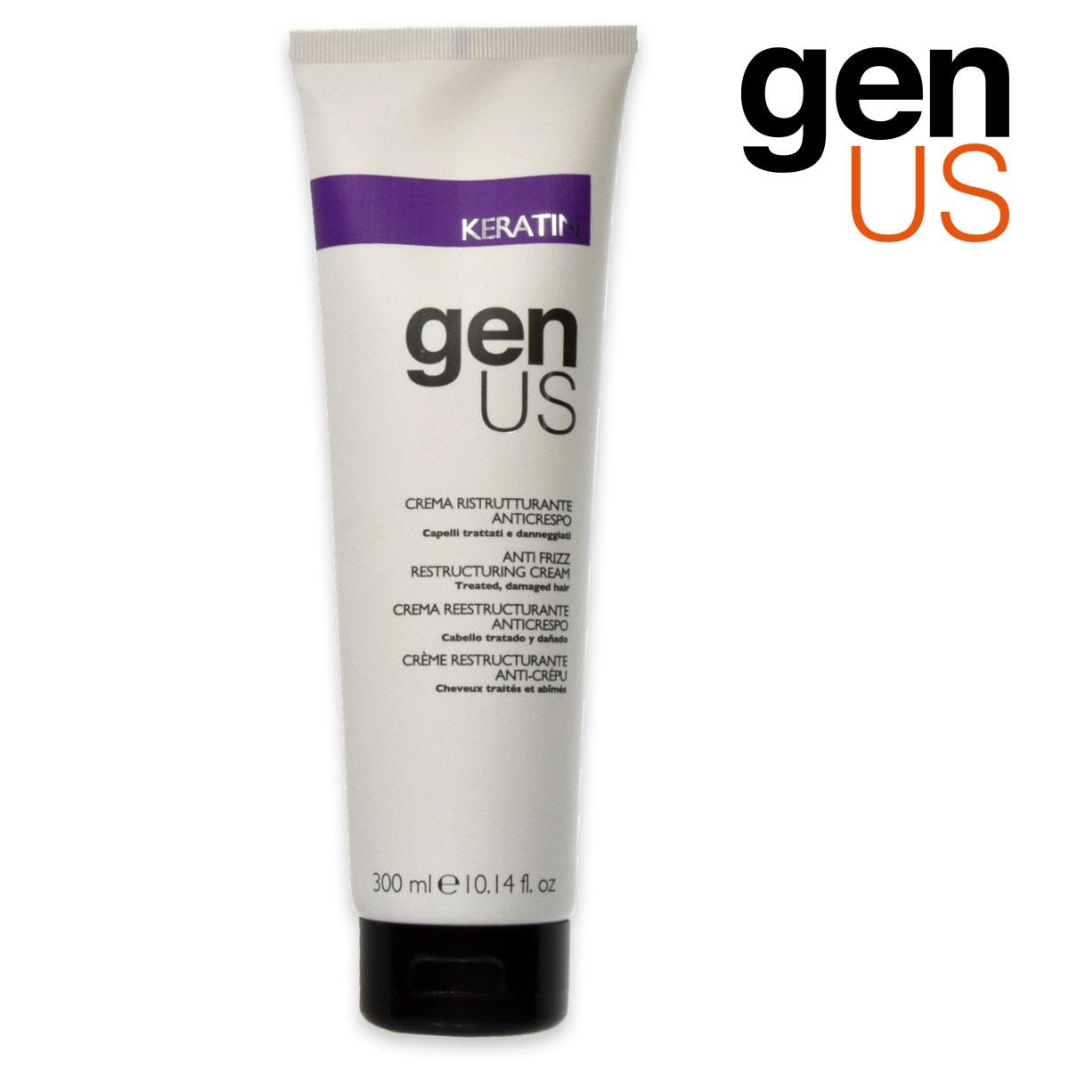Genus keratin anti frizz restructuring cream 300ml