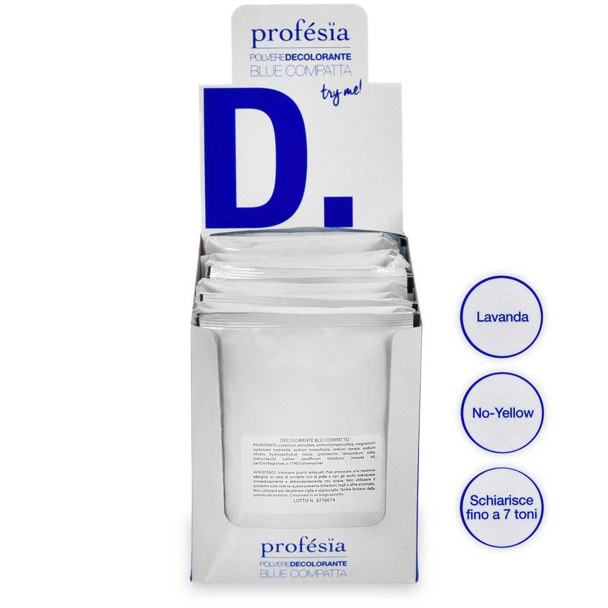Profesia bustina polvere decolorante blu compatta - 30 gr 4048