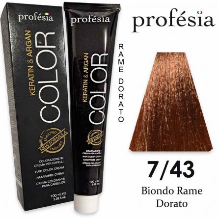 Profesia color permanent 100 ml 7/43