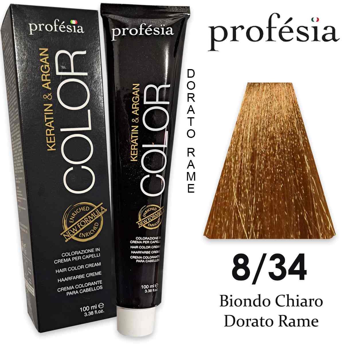 Profesia color permanent 100 ml 8/34