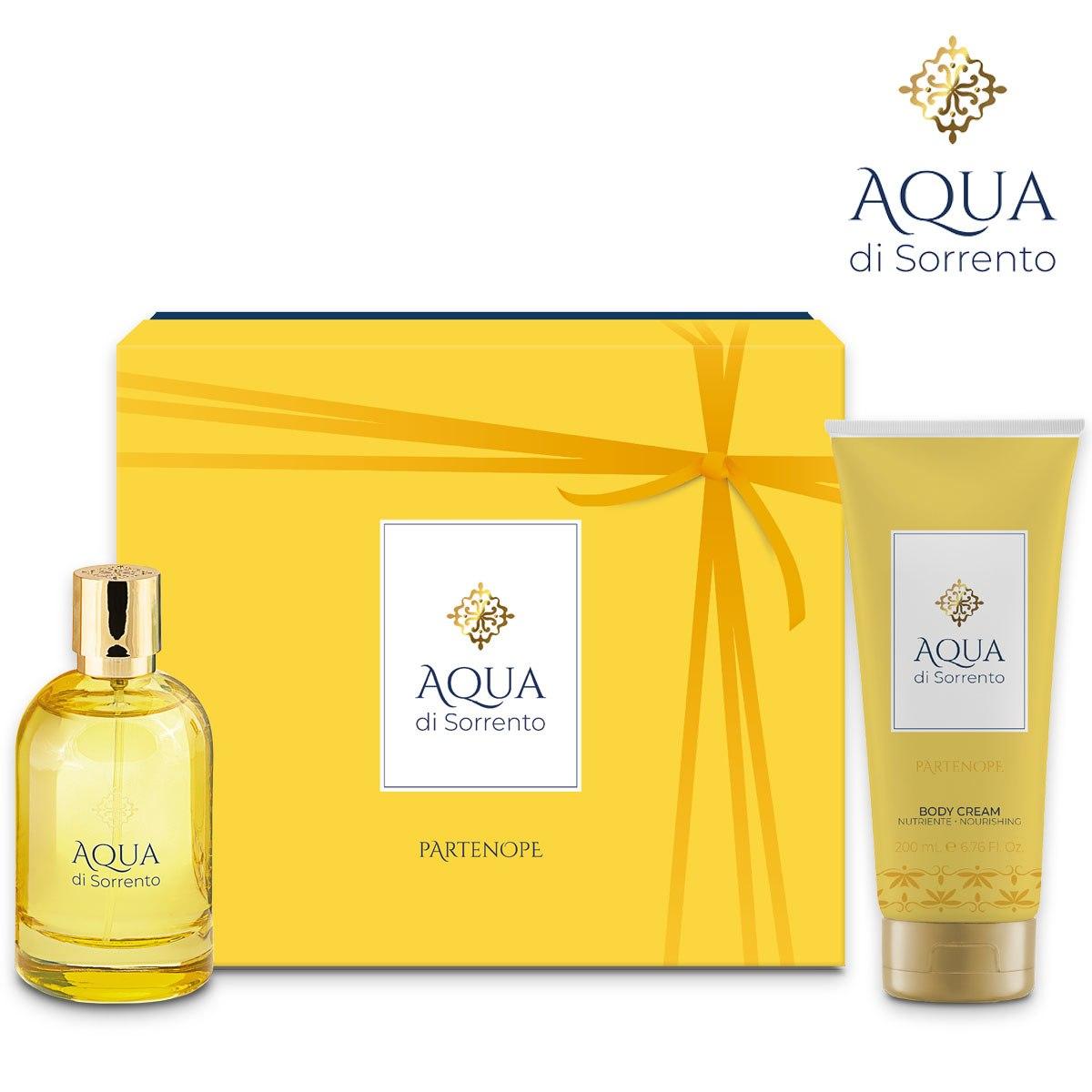Aqua di sorrento partenope gift set (edp 100ml + body lotion 200ml)