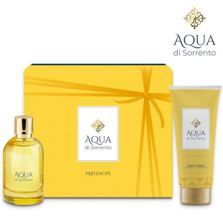 Aqua di sorrento partenope gift set (edp 100ml + body lotion 200ml)