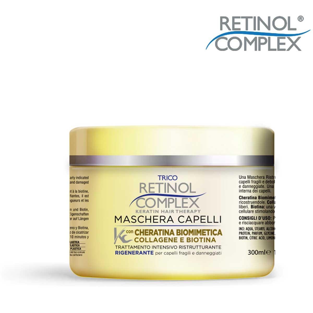 Keratin complex maschera 300 ml con cheratina biomimetica & collagene
