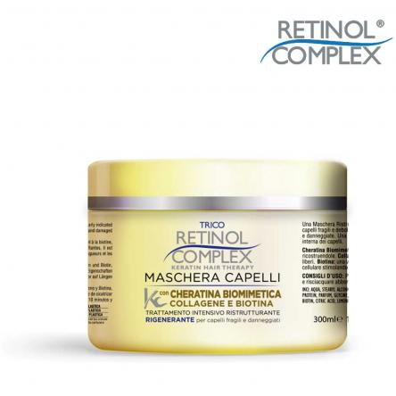 Keratin complex maschera 300 ml con cheratina biomimetica & collagene