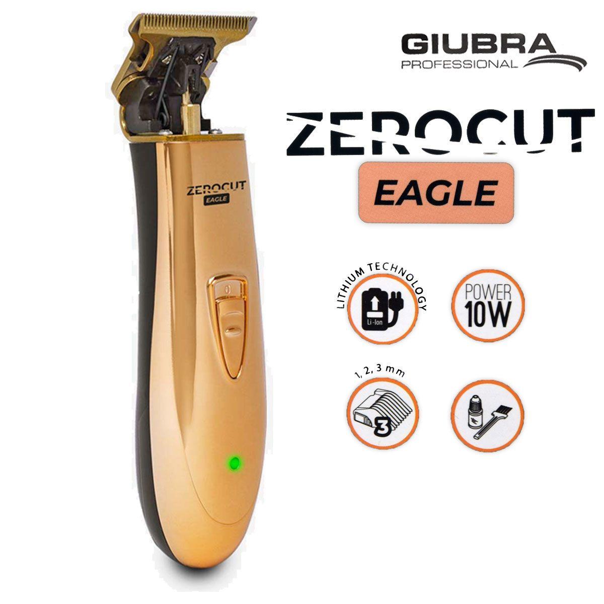 Tagliacapelli giubra zerocut eagle col. oro