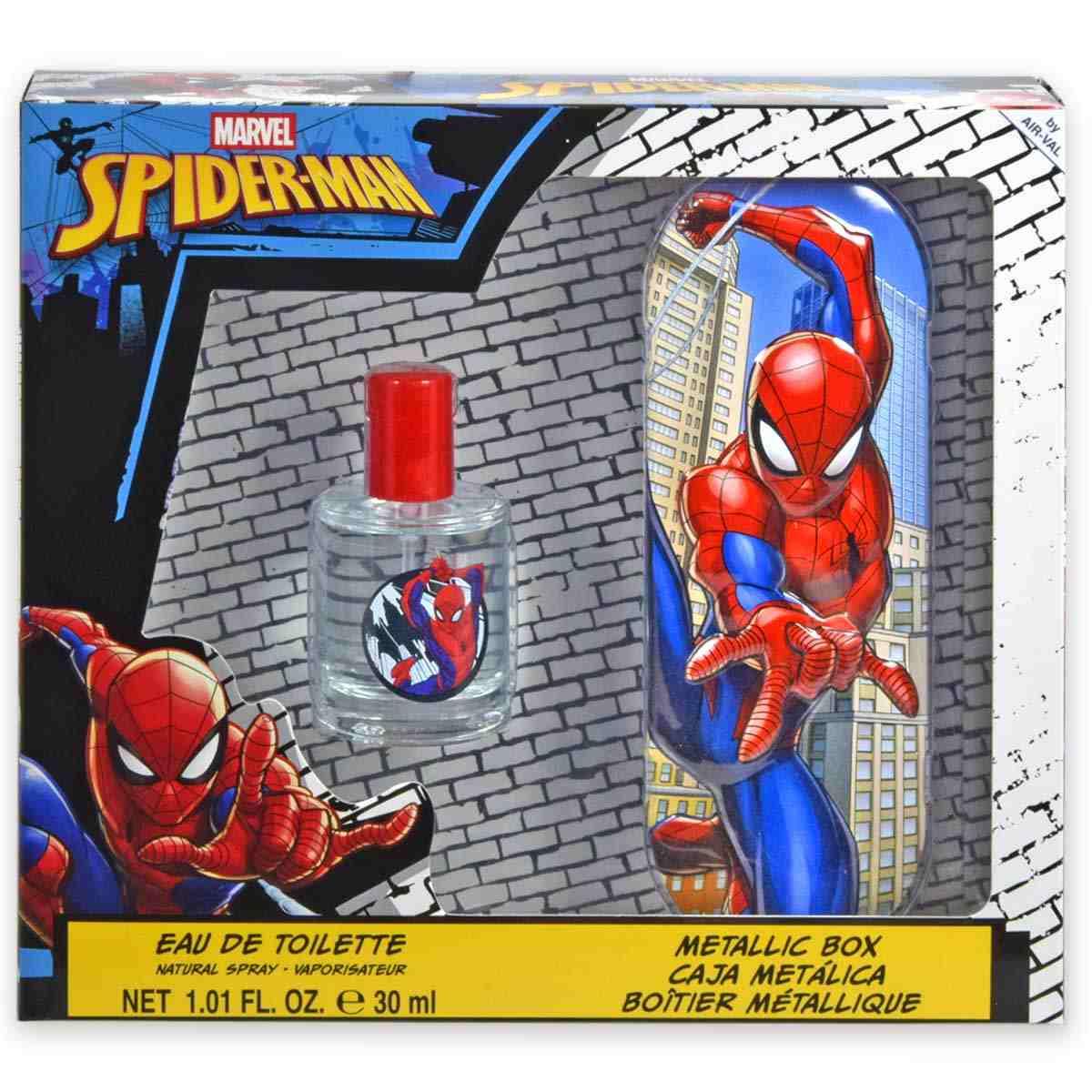 Spiderman set edt 30 ml + astuccio metallico