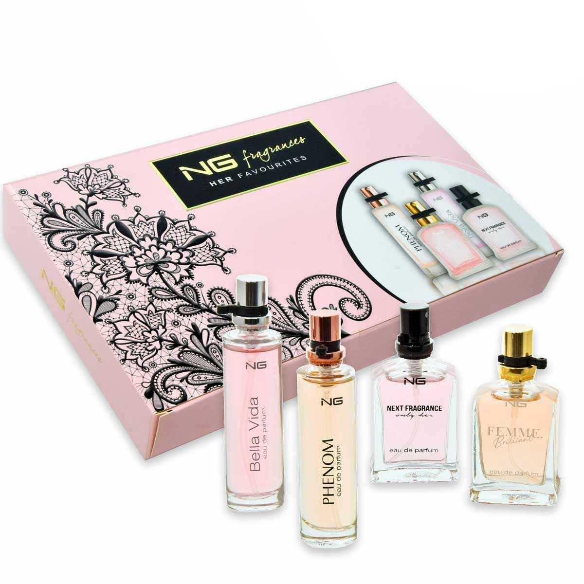 Ng coffret my favourite fragrance 4 edp x 15 ml