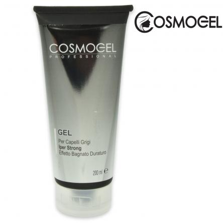 Gel professionale per capelli grigi tubo 200 ml black