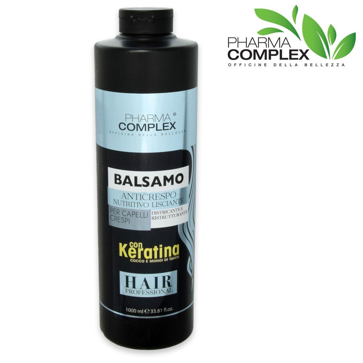 Pharma complex balsamo anticrespo con keratina 1000 ml