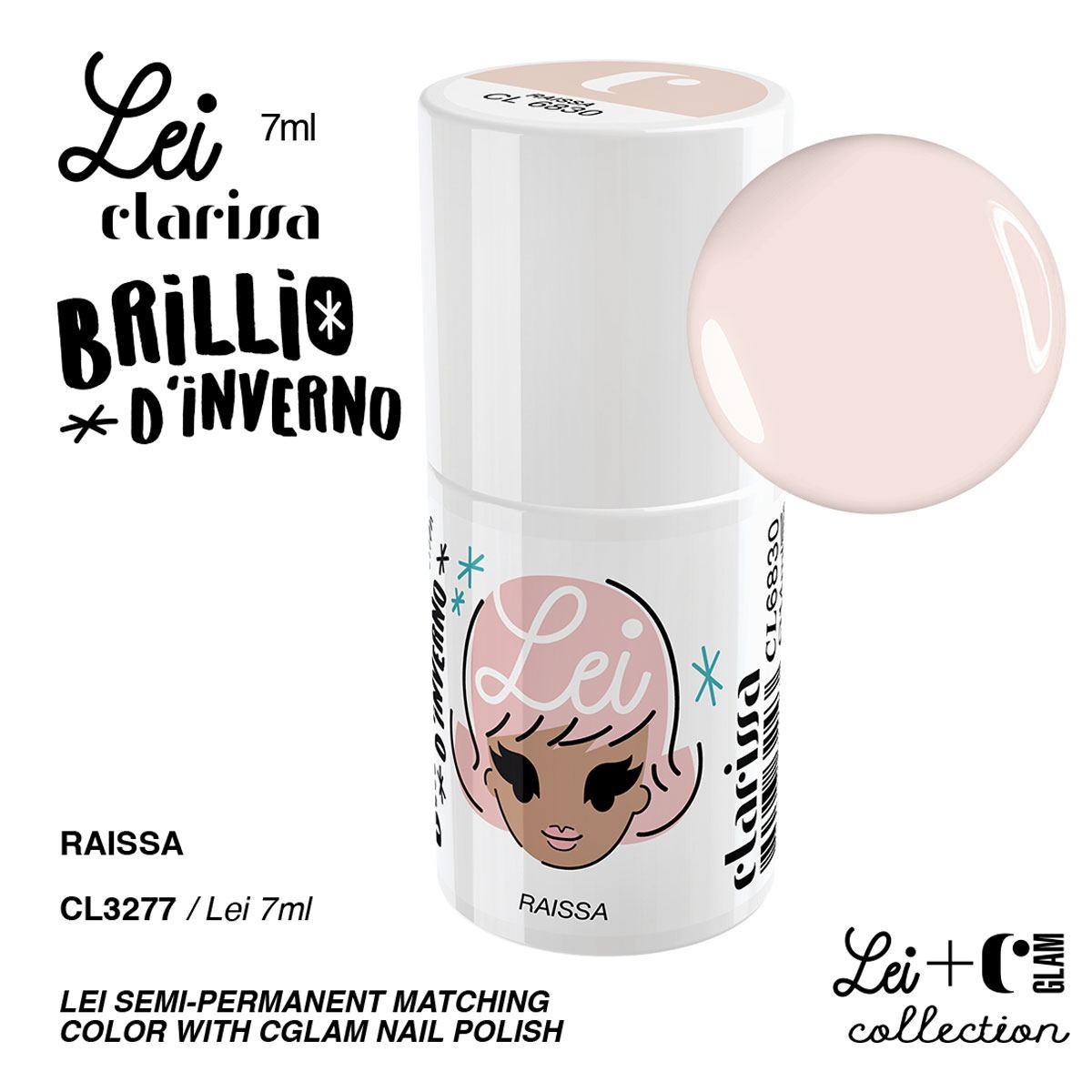 Clarissa smalto semipermanente tpo free 7 ml  raissa
